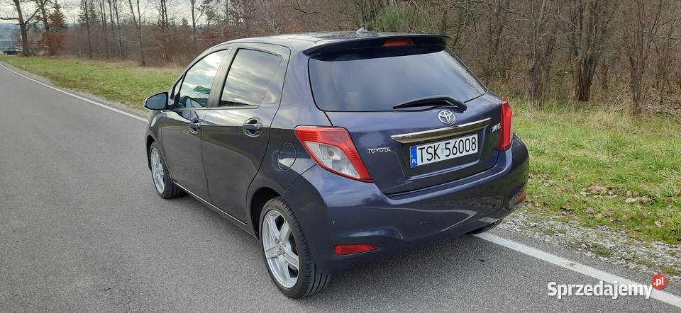 Toyota Yaris 14 D 90 Comfort 2012r 186 800 NAVI Toyota świętokrzyskie Skarżysko-Kamienna sprzedam