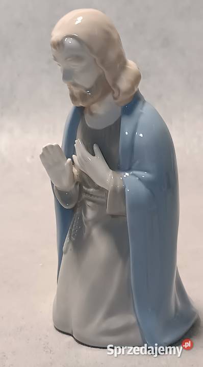 LIPPELSDORF Porcelanowa Figura Jezusa Jezus Dobrzany