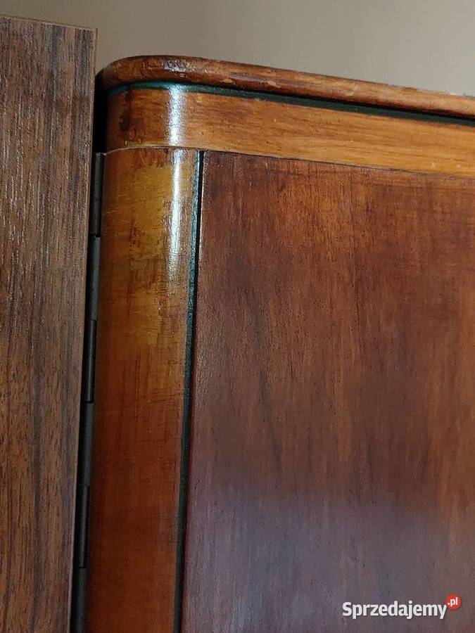 Drewniana 3 drzwiowa szafa z PRLu mazowieckie Warszawa