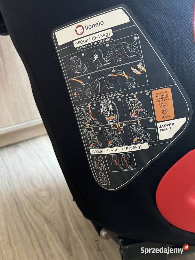 Sprzedam Fotelik Samochodowy śląskie Żory