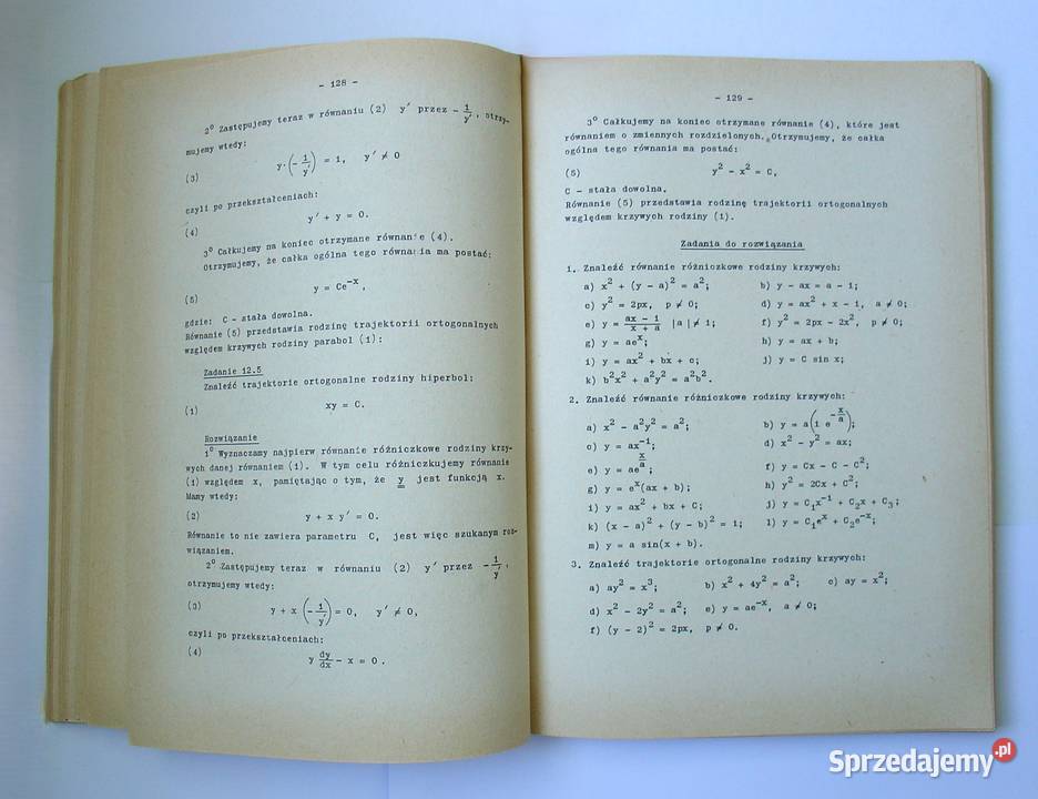 Ćwiczenia z analizy matematycznej z Rok wydania 1969 Łódź