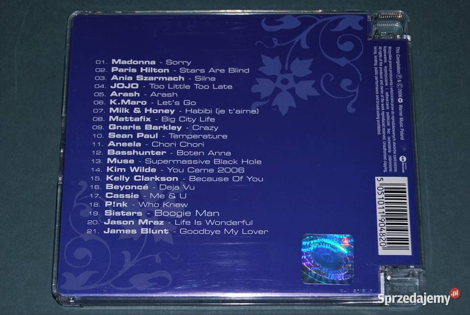 Year The Hits 20062007r CD Warszawa sprzedam
