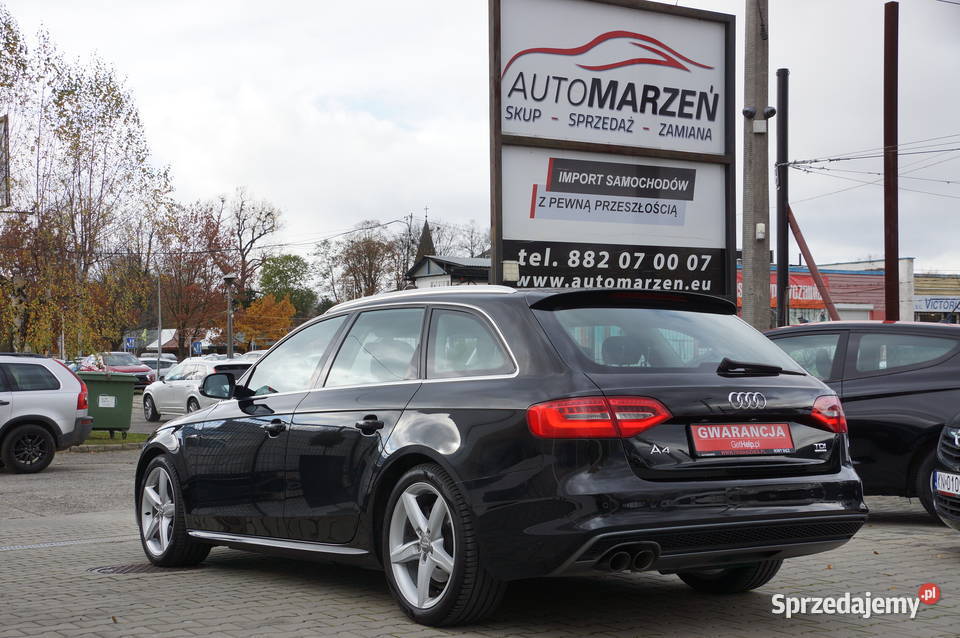 Audi A4 20 TDI CR 190 4x4 Lift SLine Biksenon Nowy Sącz