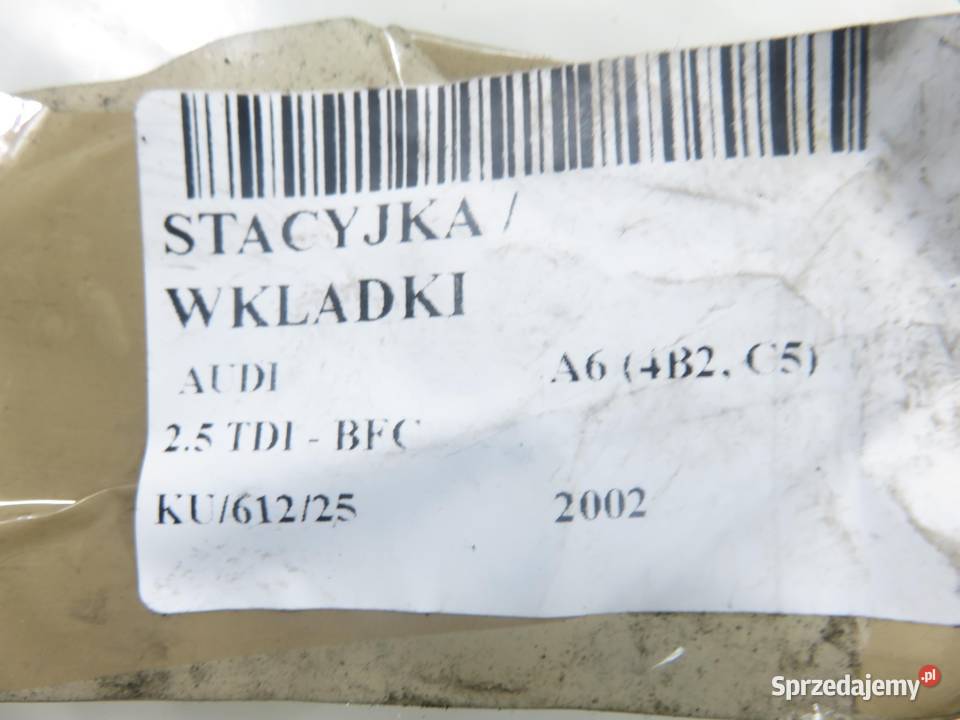 STACYJKA WKŁADKI AUDI A6 4B2 C5 4B0905851G