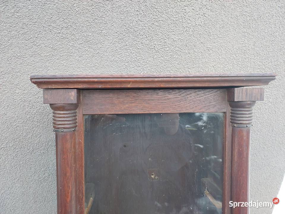 S120 Skrzynia obudowa starego zegara witrynka Tczew