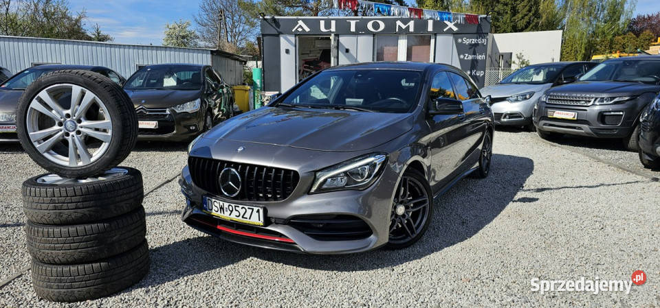 Mercedes CLA 220 OKAZJA AMG22 177 1 regulowane zawieszenie Mercedes-Benz dolnośląskie Świdnica