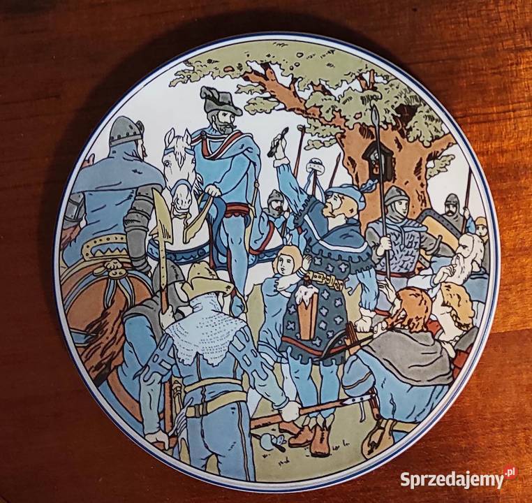 Talerz Wilhelm Tell Anno 1300 VilleroyBoch Porcelana i szkło Mikołów sprzedam