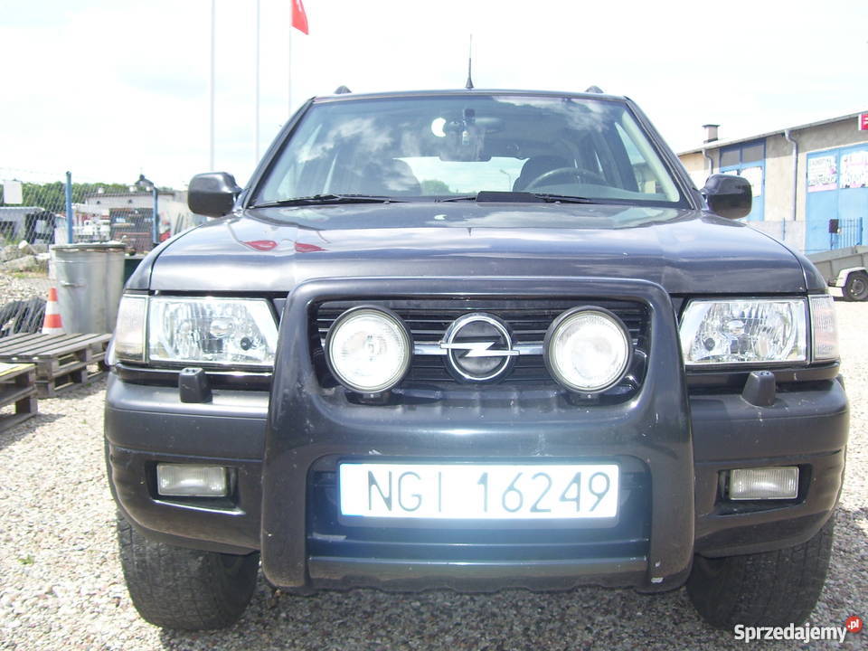 opel frontera 32 v6 205 limited Rok produkcji 2002 Motoryzacja Giżycko