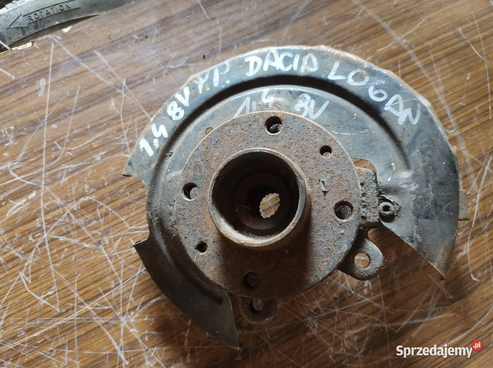 DACIA LOGAN 14 piasta przód prawa zwrotnica Kielce