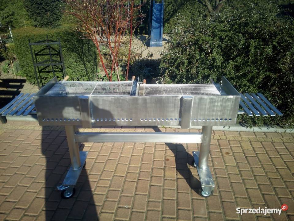 Gastronomiczny grill cateringowy węglowy Damasławek sprzedam