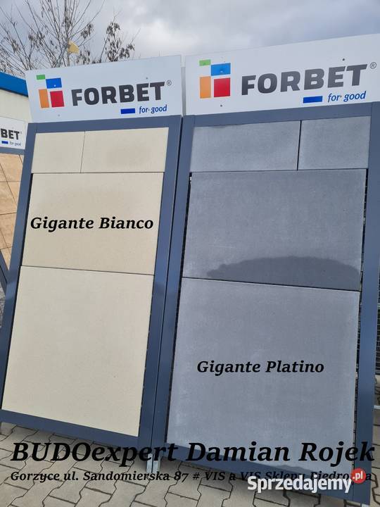 Nowoczesna płyta tarasowa Forbet GIGANTE GRANDE Stalowa Wola sprzedam