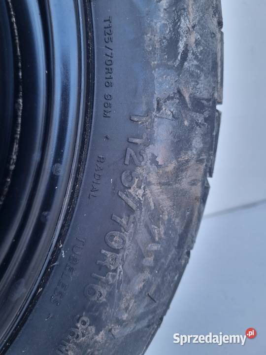 Audi Seat Vw Golf V KOŁO DOJAZDOWE dojazdówka lubelskie Janów