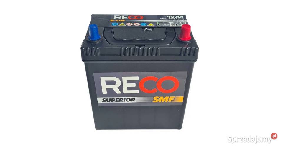 Akumulator Reco Japan 12V 40Ah 330A P warmińsko-mazurskie Olsztyn