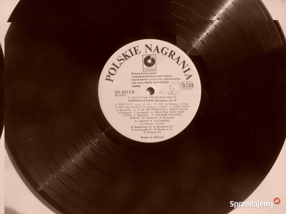 Rock LP Z archiwum Polskiego beatu NIEBIESKO Płyty i kasety Wołów