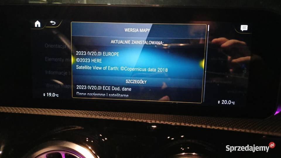 Mapa Mercedes A B CLA GLE GLS E GLA GLB GLC EQC Łódź