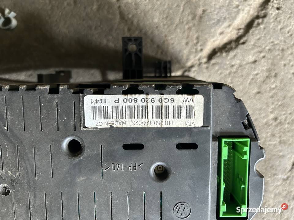 Komputer sterownik zestaw startowy Vw polo 9N 12 Kęty