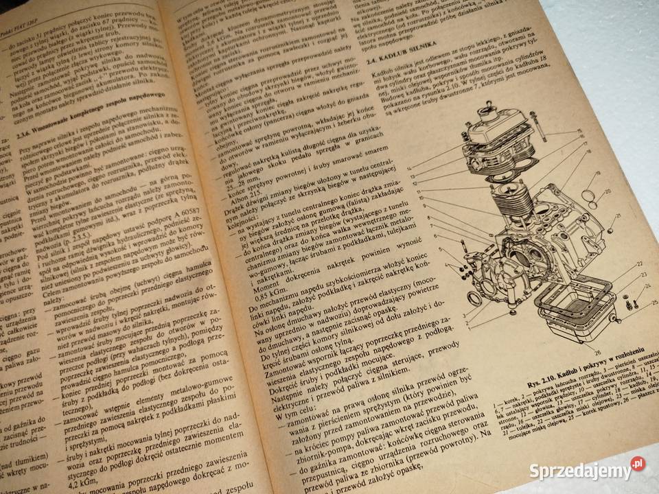 Książka Naprawa Fiat 126p Zgierz