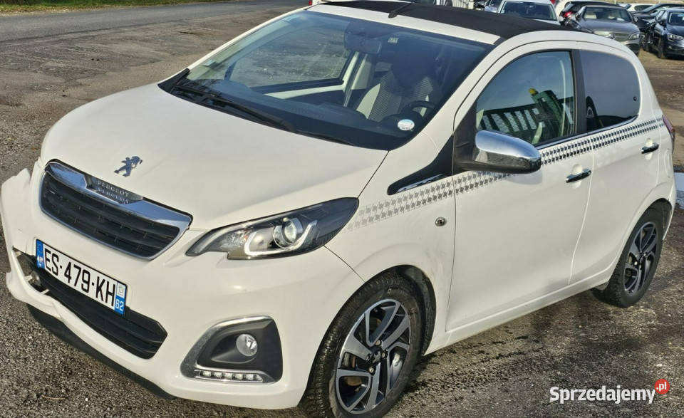 Peugeot 108 Peugeot 108 40 82 Top Roland Garros 82KM 108 wielkopolskie Pleszew