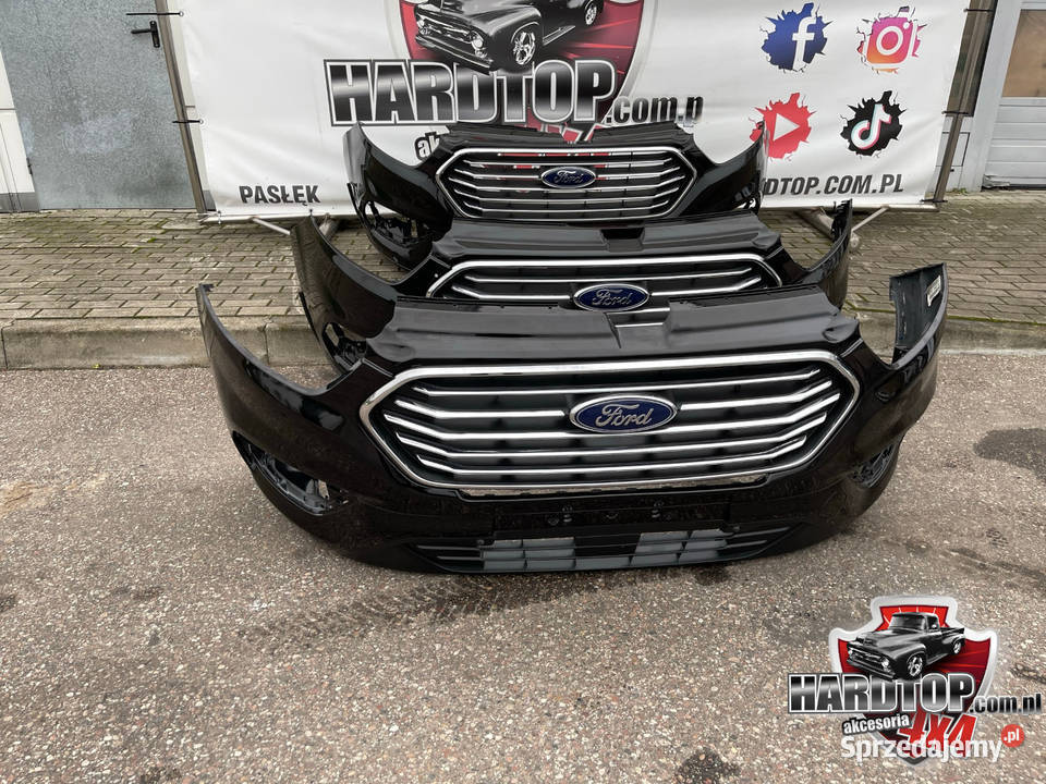Zderzak Grill Ford Transit Custom 2018 Przód warmińsko-mazurskie Pasłęk