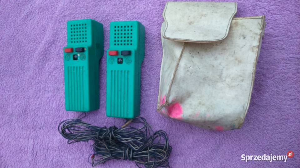 Domofonretro Walkie Talkiepamiątka PRL