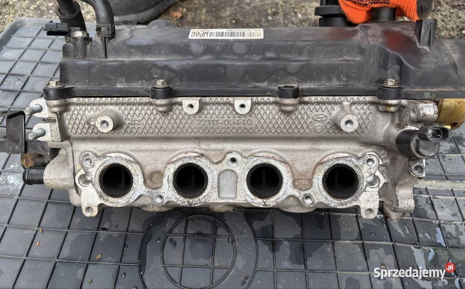 Głowica silnika G4LA 12 Kia Hyundai Przyszowice