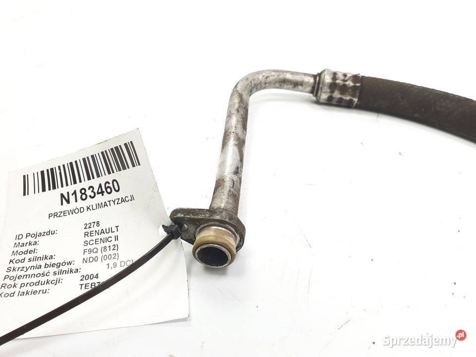 PRZEWÓD KLIMATYZACJI RENAULT SCENIC II osobowe kujawsko-pomorskie Lipno