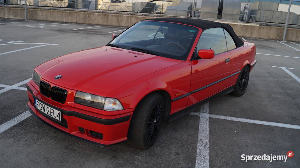 BMW e36 320i Cabrio150 Zadbana Pozytywnie poduszka powietrzna Gorzów Wielkopolski