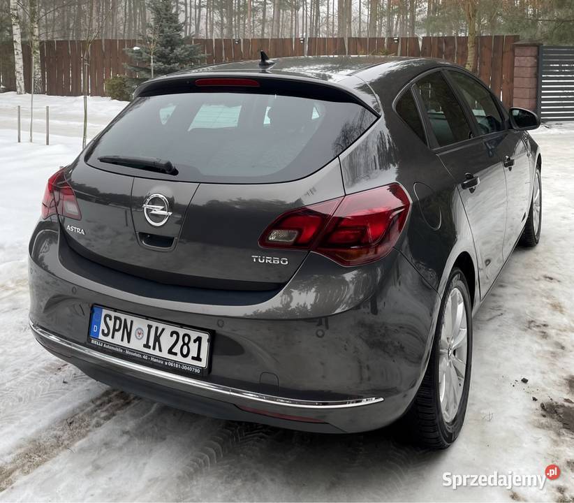Opel Astra J NAVI Podgrzewana kierownica i benzyna mazowieckie Płońsk