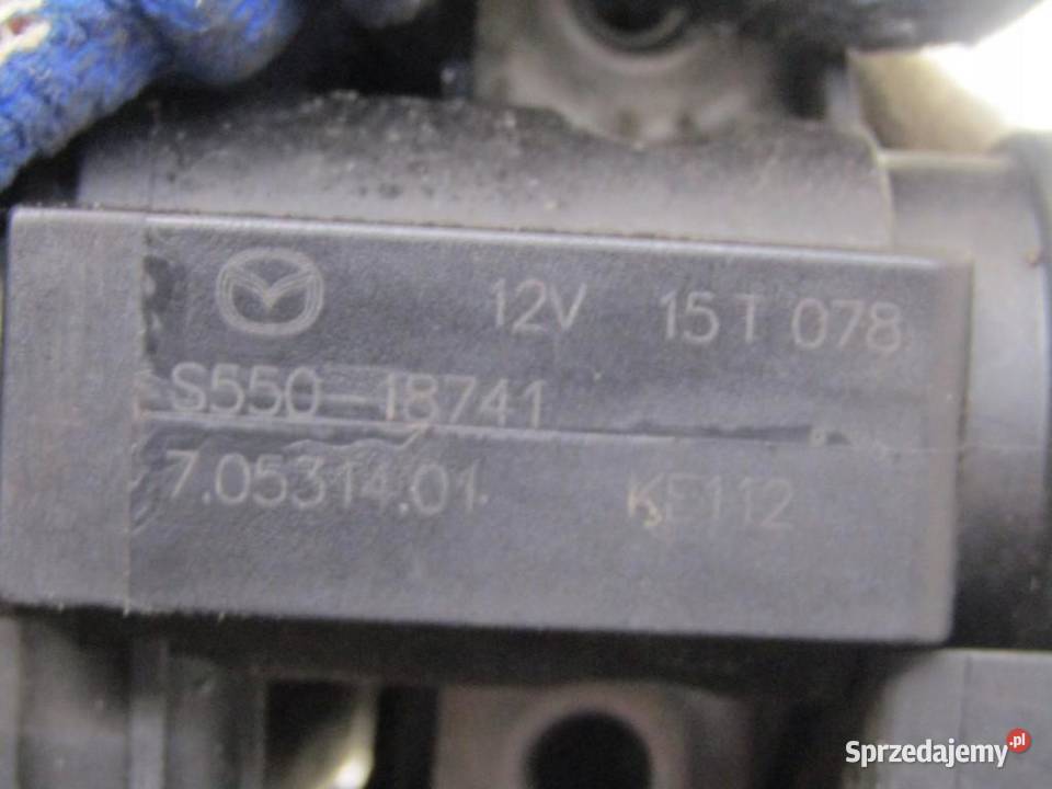 ZAWÓR PODCIŚNIENIA MAZDA 2 DJ S55018741 Części samochodowe