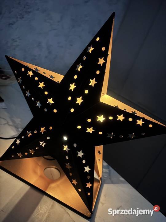 Ozdoba solarna TchiboMetal Star Gwiazda Pleszew