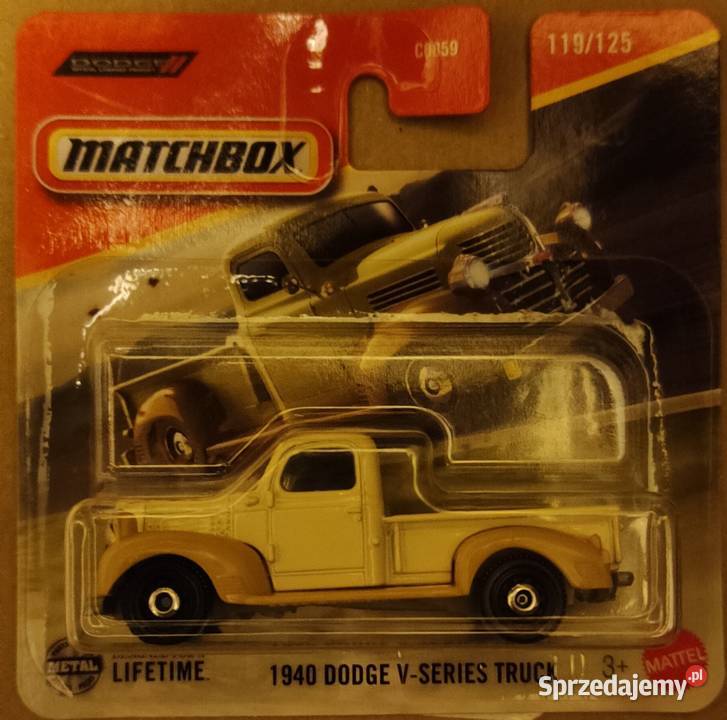 Matchbox 1940 Dodge V Series Truck 119125 model