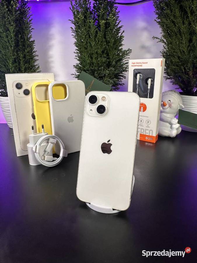 iPhone 13 128GB Bateria 100 Stan Idealny Pudełko Apple / iPhone Warszawa