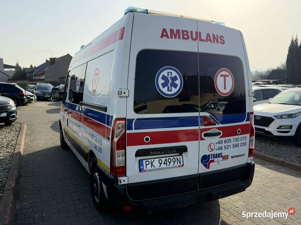 ambulansy Renault Master Renault Master 2015 Gostyń