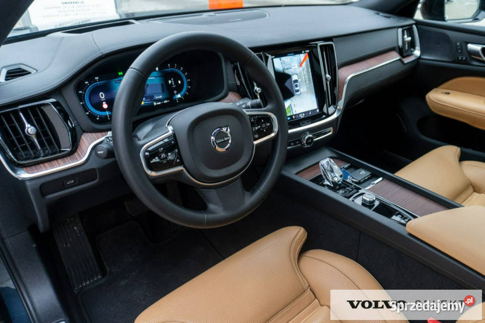 Volvo S60 VOLVO S60 B5 Ultimate Dark Mild Hybrid łódzkie Łódź