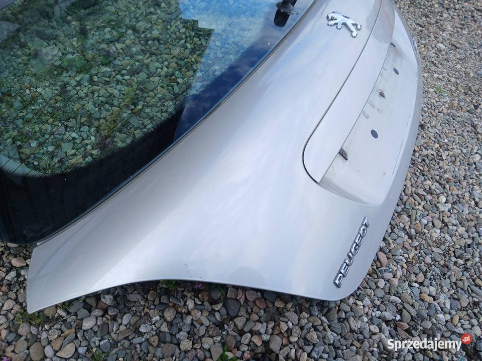 Klapa tylna bagażnika kompletna Peugeot 207 Części samochodowe Radłów