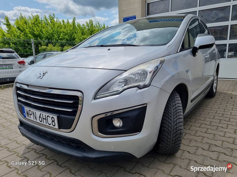 Peugeot 3008 I 16 HDi 120 nawigacja alufelgi Płońsk sprzedam
