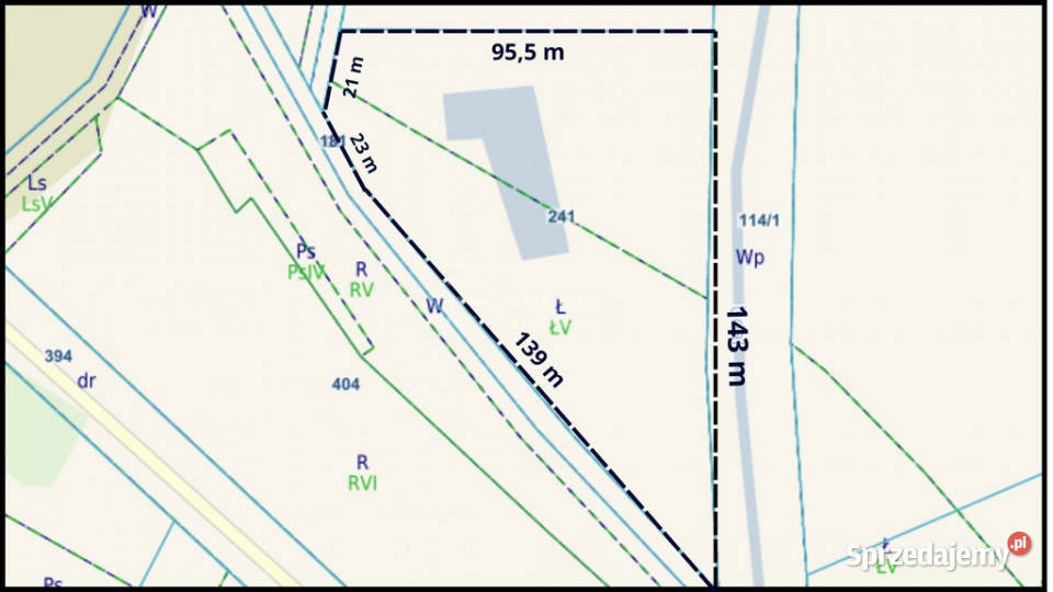 Działka rolna 084 ha Turka gmina Dorohusk 95m Sprzedaż sprzedam