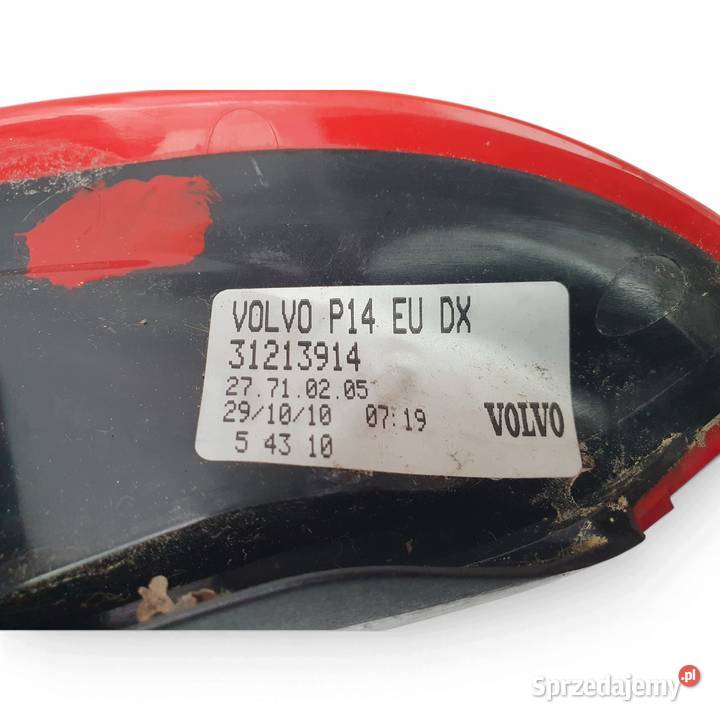 LAMPA PRAWA Volvo C30 LIFT 20062012 prawy tył lubelskie Chełm