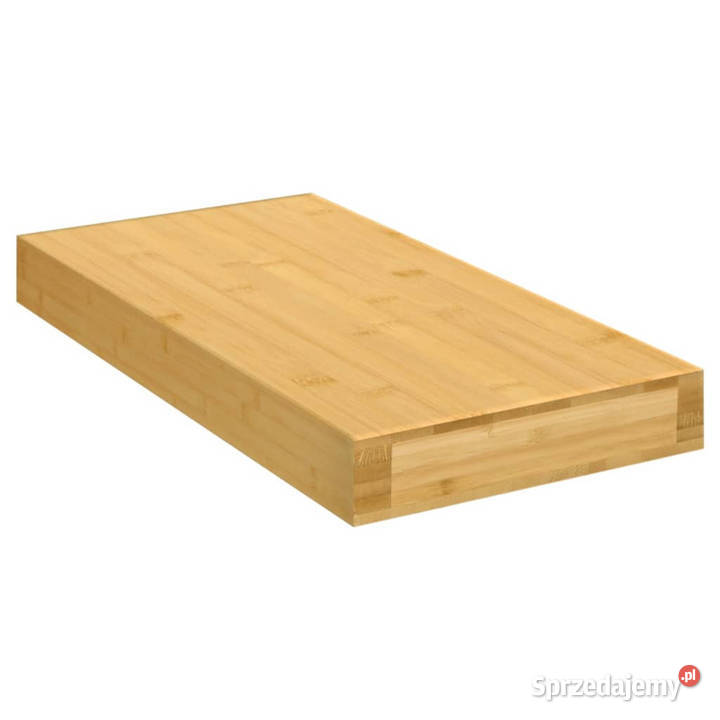 Półka ścienna 40x20x4 bambusowa WM352732