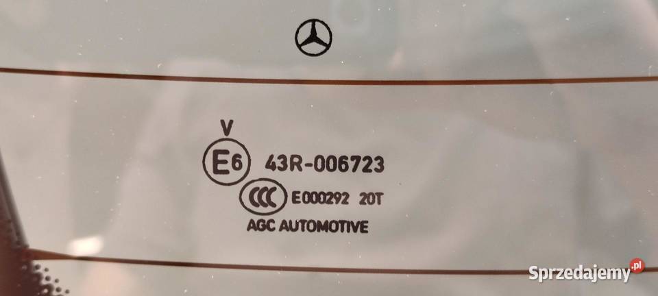 MERCEDES W247 KLAPA BAGAŻNIKA 2024 922 osobowe sprzedam