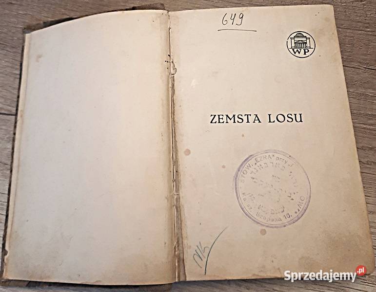 Zemsta losu Jakób Wassermann