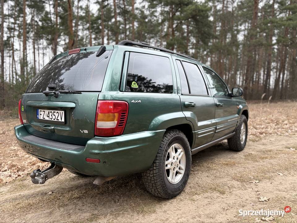 Jeep Grand Cherokee 47 V8 LPG Wj napęd 4x4 Motoryzacja Zielona Góra
