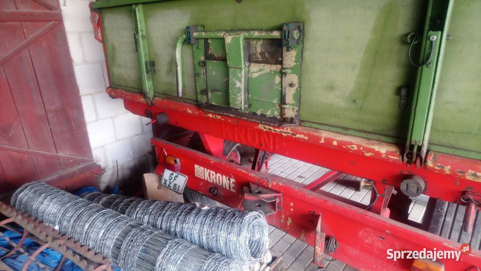 Przyczepa KRONE DK220 Kipper 8t wywrotka Krone Przyczepy rolnicze