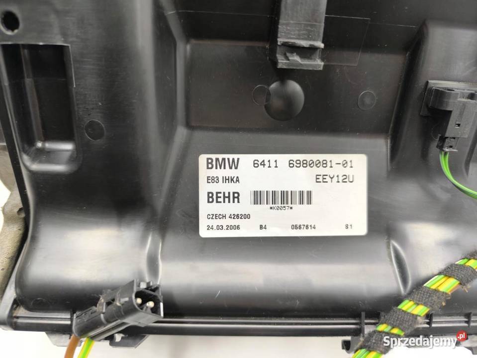 NAGRZEWNICA KOMPLETNA BMW X3 E83 20D 150 6980081 sprzedam