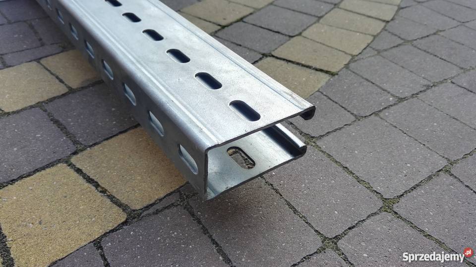 Ceownik perforowany 100x50x3mm ocynk 250 NETTO Elektryka i akcesoria mazowieckie Kozienice