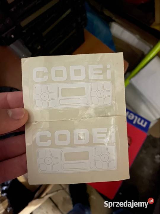 Naklejki code mercedes radia stickery nalepki osobowe Gdańsk