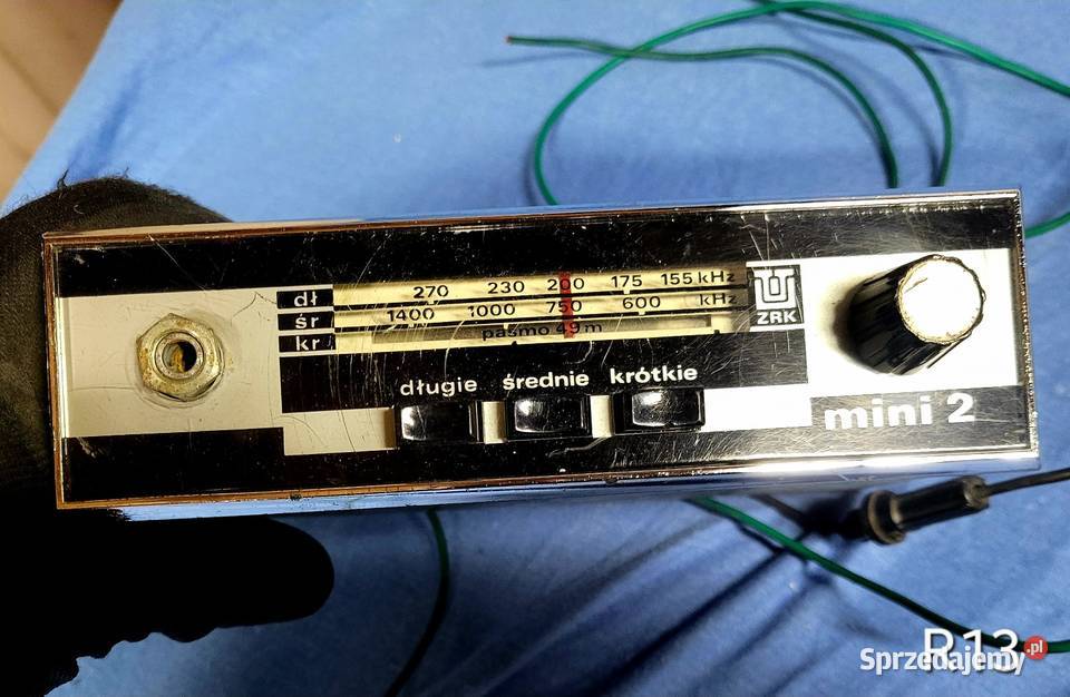 Radio ZRK mini2 unikat lata 70te Zakliczyn