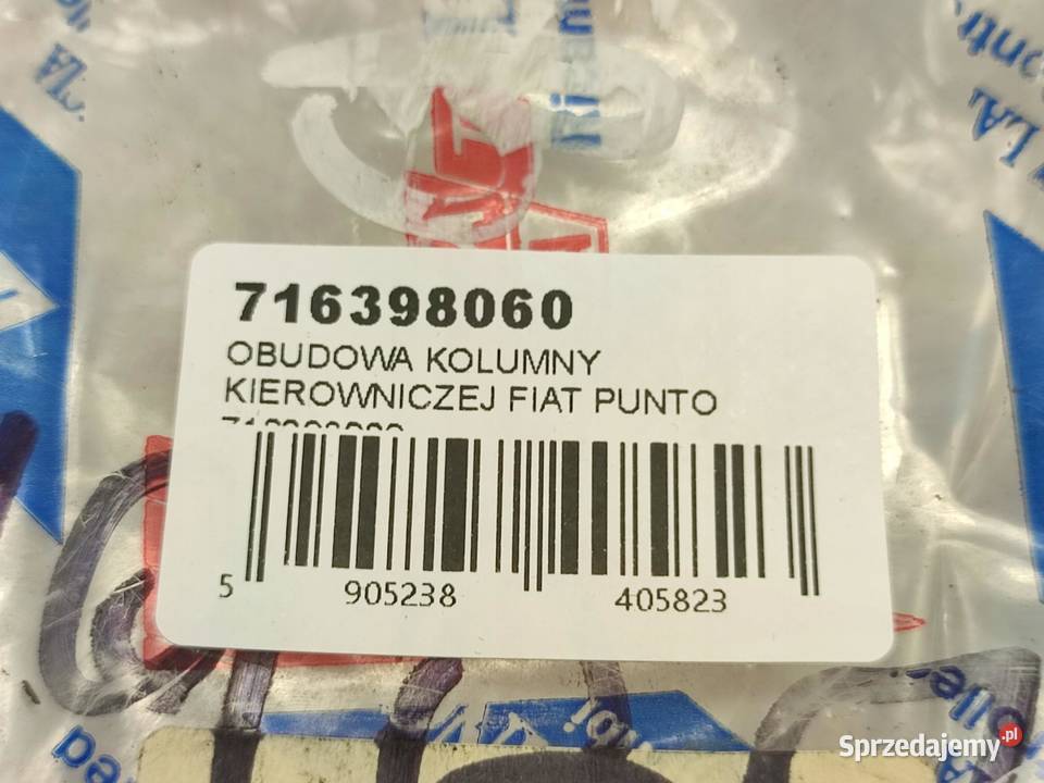 OSŁONA KOLUMNY KIEROWNICZEJ FIAT PUNTO 19972000