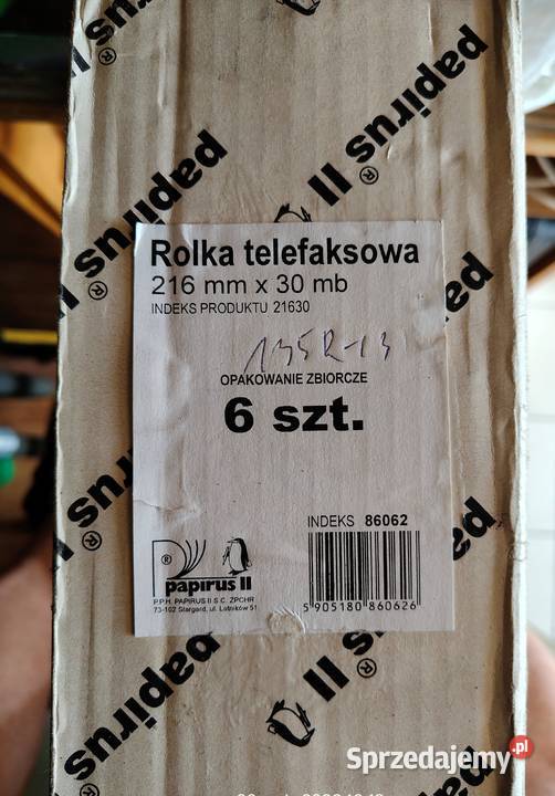 Telefon analogowy Fax Panasonic KXFT 78 plus 13 Faxy śląskie Jastrzębie-Zdrój