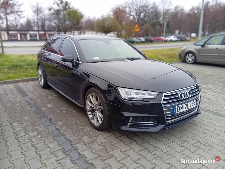 Audi A4 B9 Avant 20 TDI Sline czarny